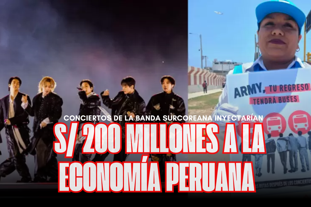 BTS EN LIMA: CONCIERTOS DE LA BANDA SURCOREANA INYECTARÍAN HASTA S/ 200 MILLONES A LA ECONOMÍA PERUANA
