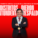 DISTRITOS DE LA PROVINCIA DE HUAURA OTORGAN CONTUNDENTE RESPALDO AL DR. POMPEYO VERGARA GUADALUPE TRAS RESULTADOS OFICIALES DE LA ONPE
